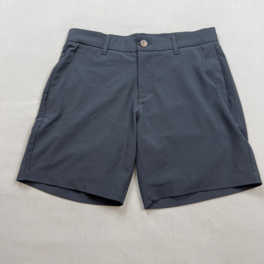 Primo Golf Men's 7" Inseam Performance Golf Shorts Charcoal Grey Size 30